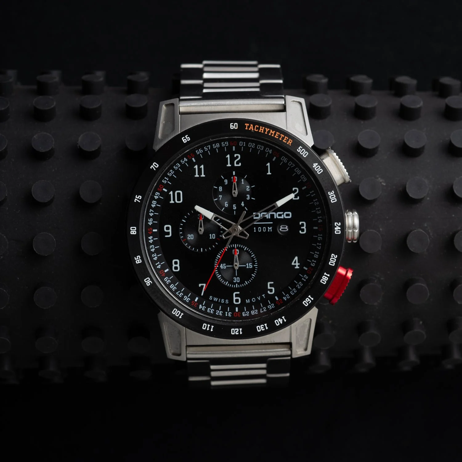 CR-01 - Chrono Watch with Metal Bracelet - Image 5
