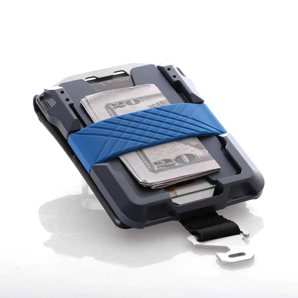 M1 Maverick™ Bifold Wallet - Spec-Ops - 4 Pocket DTEX - Blueline - Image 9