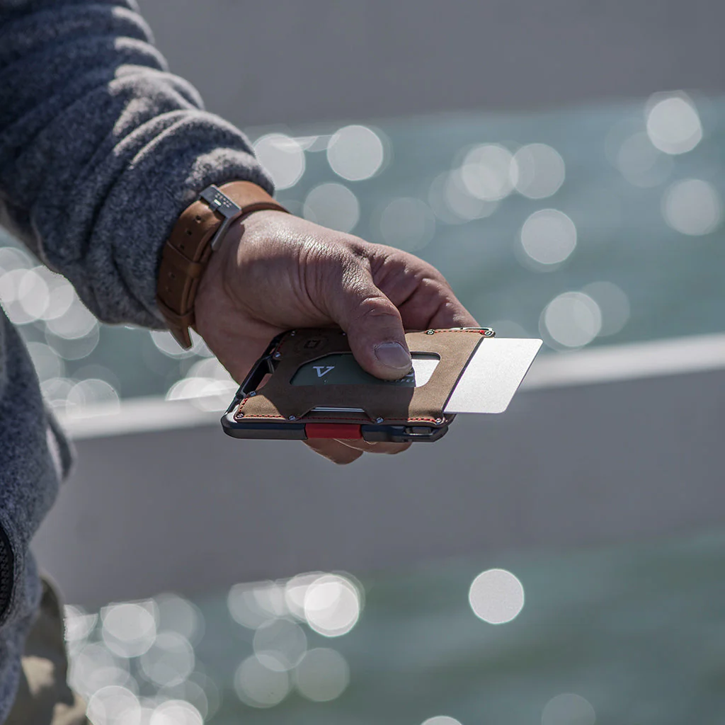 M1 Maverick™ Wallet - Special Edition - Slate Grey - Single Pocket Leather - Image 5