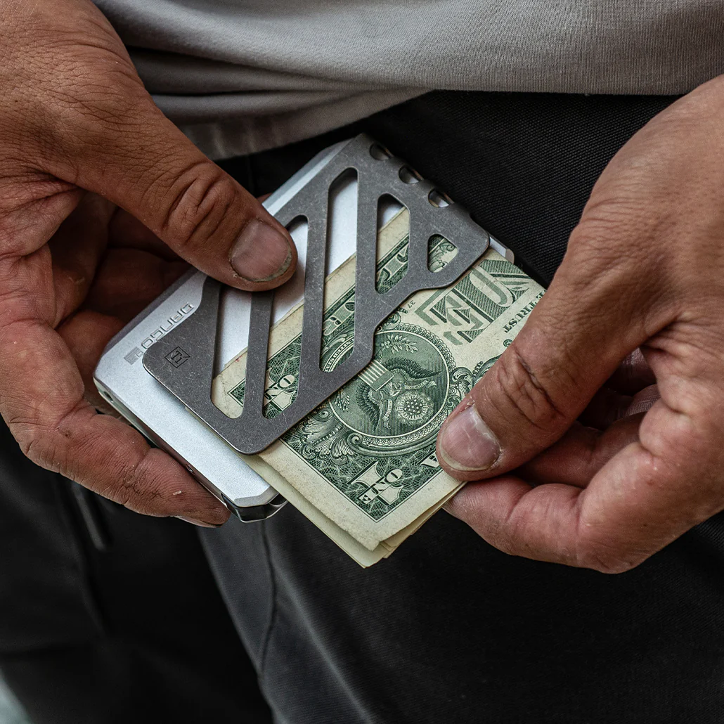 SK1 Titanium Money Clip - Image 17