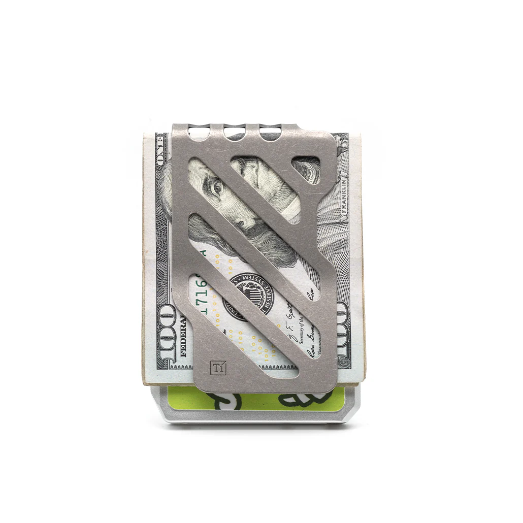 SK1 Titanium Money Clip - Image 3